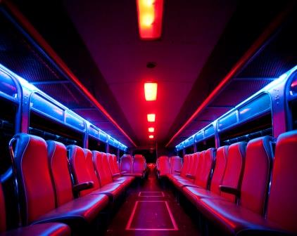 Double Decker Party Bus Inside